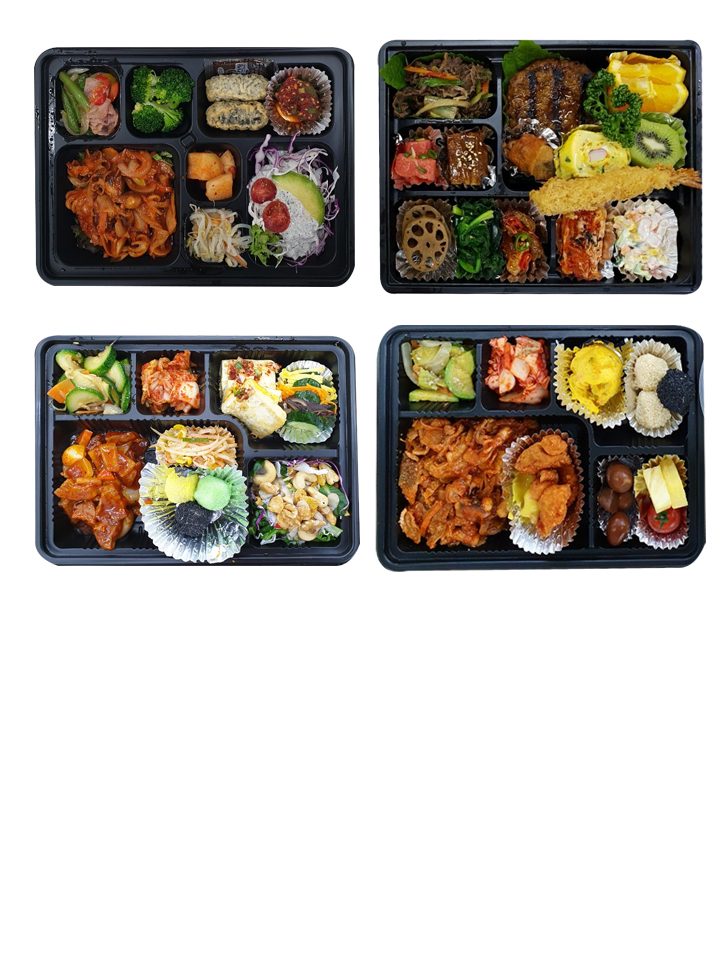 학교·학원 단체 도시락 구성